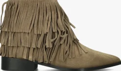 TORAL enkellaarsjes adele fringes camel Discount