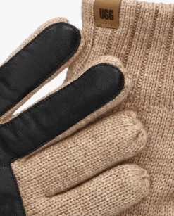 UGG handschoenen knit glove camel Discount