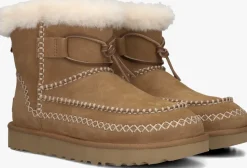 UGG vachtlaarzen classic mini alpine camel Clearance