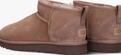 UGG vachtlaarzen w classic ultra mini camel New