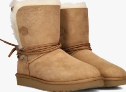 UGG vachtlaarzen w bailey tie camel New