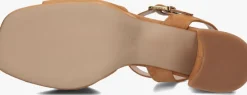 UNISA sandalen met hak ney camel Best