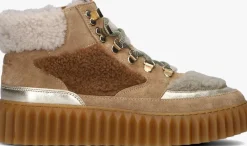 VOILE BLANCHE hoge sneakers eva hike camel Best