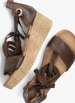 AYANA sandalen met hak 722007 cognac Hot