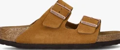 BIRKENSTOCK slippers arizona sue cognac Clearance