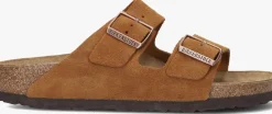 BIRKENSTOCK slippers arizona dames cognac Clearance
