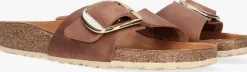 BIRKENSTOCK slippers madrid big buckle dames cognac Outlet