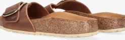 BIRKENSTOCK slippers madrid big buckle dames cognac Outlet