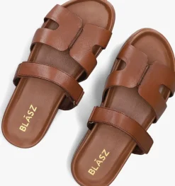 BLASZ slippers mag-43 cognac Clearance