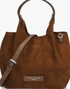 GIANNI CHIARINI schoudertas dua 9778 cognac Discount