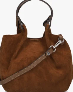 GIANNI CHIARINI schoudertas dua 9778 cognac Discount