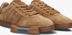 HOGAN lage sneakers cool allacciato h cognac