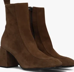 LINA LOCCHI enkellaarsjes l1165 cognac Sale