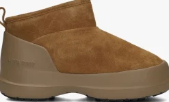 MOON BOOT enkelboots mb luna low boot suede cognac Hot