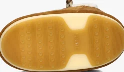 MOON BOOT vachtlaarzen mule shearling cognac New