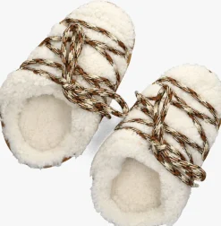 MOON BOOT vachtlaarzen mule shearling cognac New