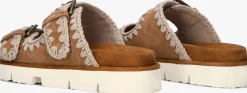 MOU slippers new bio cognac Sale
