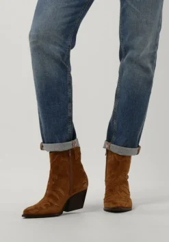 NOTRE-V enkellaarsjes ar196 cognac Outlet