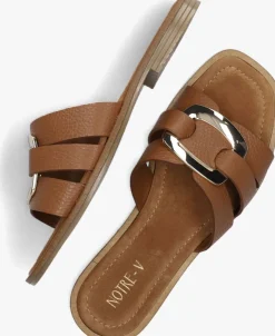 NOTRE-V slippers 22718 cognac Best