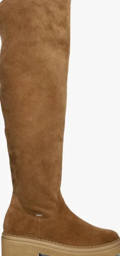NUBIKK hoge laarzen liz eiffel cognac