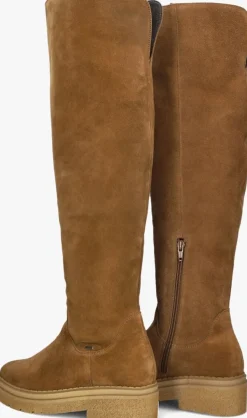 NUBIKK hoge laarzen liz eiffel cognac