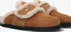 NUBIKK instappers teddy fur cognac Sale