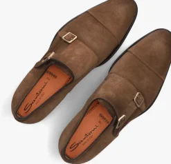 SANTONI nette schoenen carter 18061 cognac Best