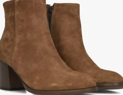 STEFANO LAURAN enkellaarsjes s3096. cognac Outlet