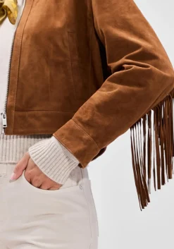 STUDIO AR jack sue goat suede sturdy cognac