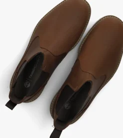 TIMBERLAND chelsea boots britton road mid chelsea cognac