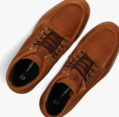 TIMBERLAND veterboots britton mills mid lace up chukka cognac Sale