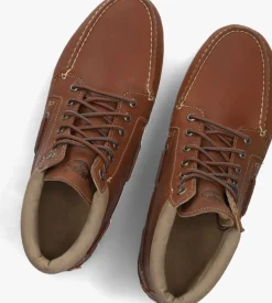 TIMBERLAND veterboots authentic mid lace up boot m cognac New