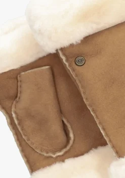 UGG handschoenen sheepskin fingerless glove cognac