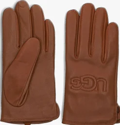 UGG handschoenen shorty logo glove cognac Outlet