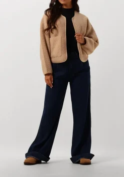 UGG vachtlaarzen classic mini crescent cognac