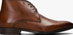 VAN BOMMEL nette schoenen sbm-50029 raffa cognac