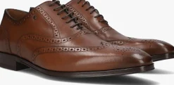 VAN BOMMEL nette schoenen sbm-30130 cognac