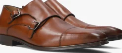 VAN BOMMEL nette schoenen sbm-30020 raffia cognac Sale