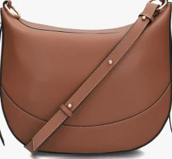 VANESSA BRUNO schoudertas daily bag cognac Best