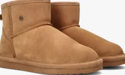 WARMBAT vachtlaarzen wallaby cognac