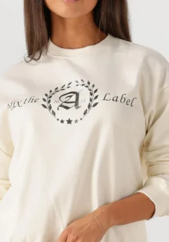 ALIX THE LABEL sweater ladies knitted collage sweater creme Best