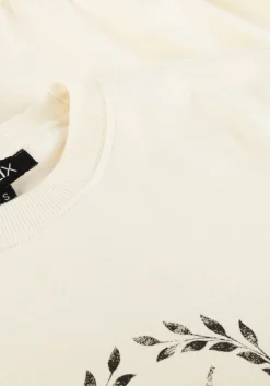 ALIX THE LABEL sweater ladies knitted collage sweater creme Best