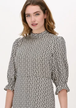 BRUUNS BAZAAR midi jurk acai clearence dress creme Clearance