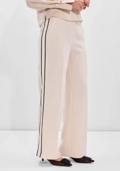 DANTE6 wijde broek hush taped tailored pants creme Discount