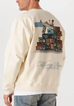 FILLING PIECES sweater sweatshirt speaker wall creme Best
