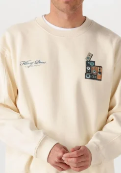 FILLING PIECES sweater sweatshirt speaker wall creme Best
