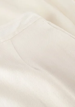 FORTE FORTE pantalon viscole wool slubbed high waist pants creme Hot