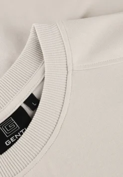 GENTI t-shirt t-shirt ss j2025-1227 creme Online