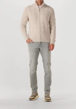 GRAN SASSO trui jacket zip c 15554 creme