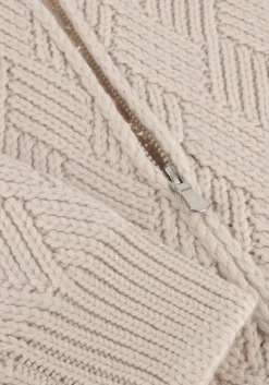 GRAN SASSO trui jacket zip c 15554 creme